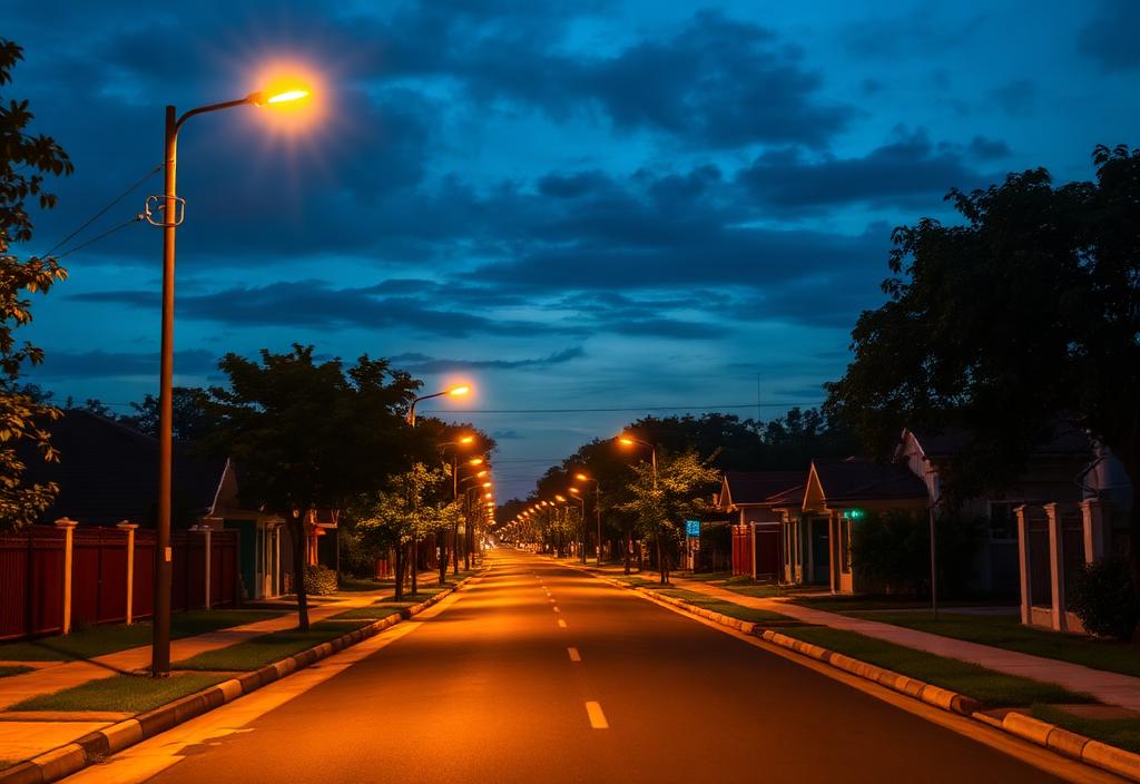 Iluminação no Bairro Cabral